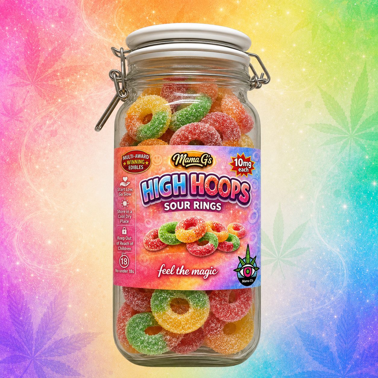 10mg High Hoops in a Jar
