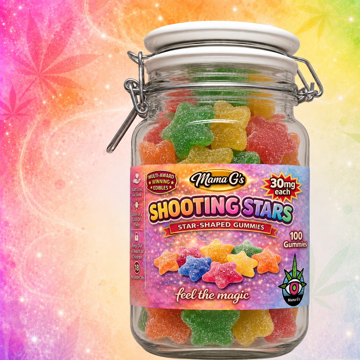 30mg Shooting Stars in a Jar