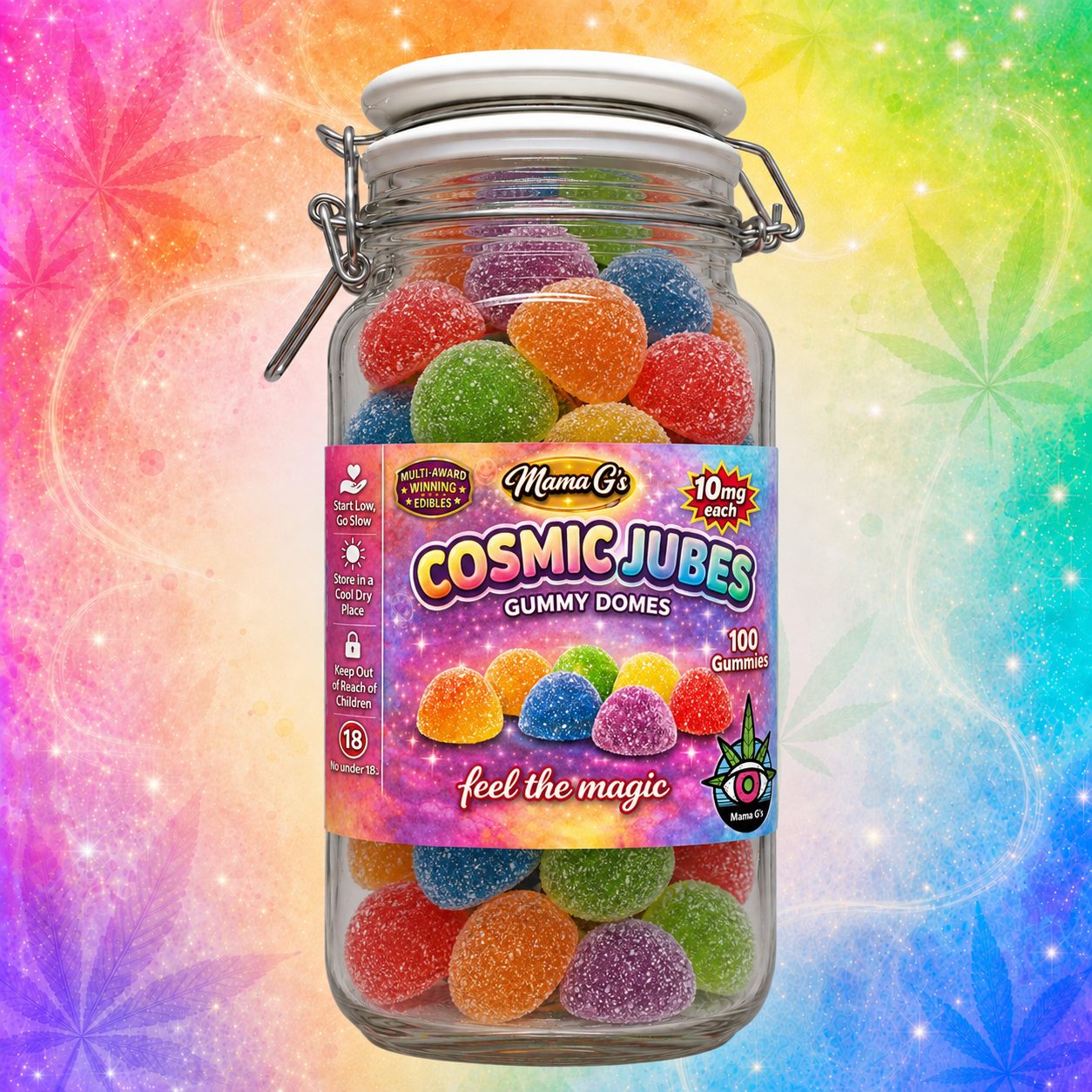 10mg Cosmic Jubes in a Jar