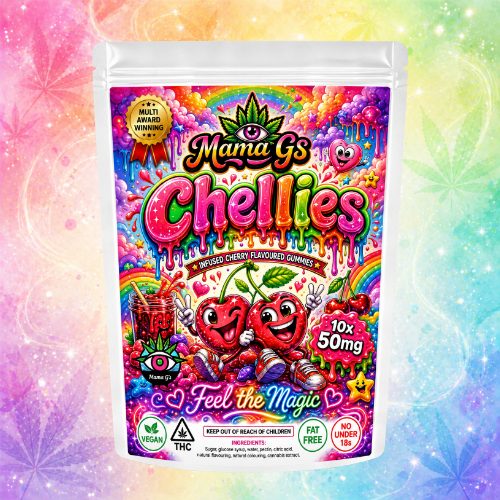 10mg and 50mg Chellies Gummies