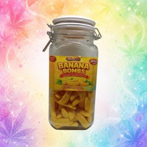 30mg Banana Bombs in a Jar