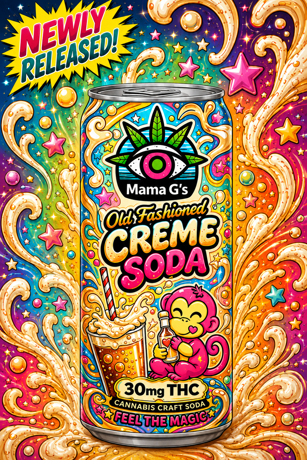30mg Old Fashioned Creme Soda