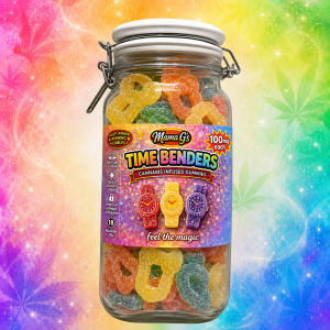 100mg Time Benders in a Jar