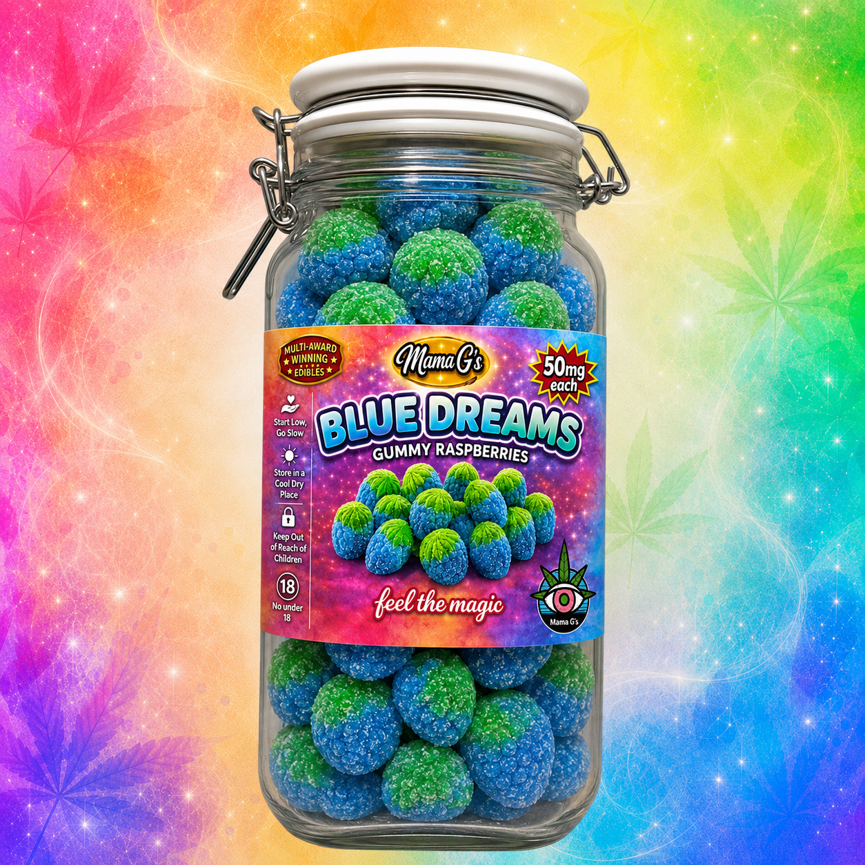 50mg Blue Dreams in a Jar